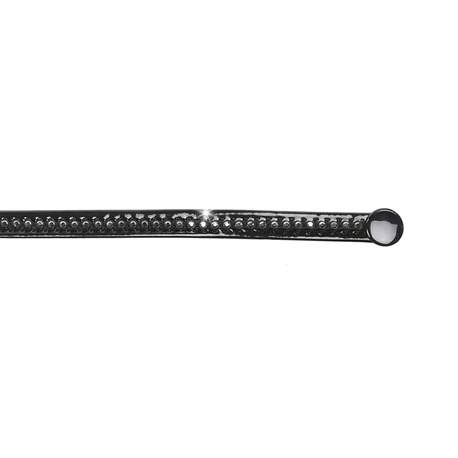 LAMI-CELL HELMET STRAP RHINESTONES, SVART